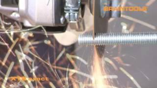 Burr-free cutting of thread rods: BRAINTOOLS XT8 EXACT tip