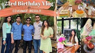 My 23rd Birthday vlog  + Giveaway Result  | Birthday Vlog 2022