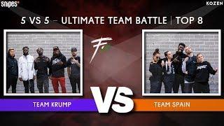 SNIPES FUNKIN STYLEZ 2019 - ULTIMATE TEAM BATTLE -  BEST 8 -  Krump vs. Spain