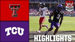 Texas Tech Red Raiders vs. TCU Horned Frogs | Full Game Highlights | ESPN College Football