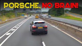 UNBELIEVABLE UK DASH CAMERAS | Brain Left At Home, Lunatic White Van, Blocks The Roundabout! #198