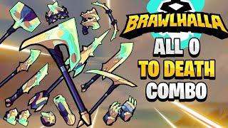 Every Weapon's All 0 To Death Combo In Brawlhalla