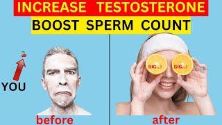 DRINK This for Massive Testicles (IN 15 DAYS?), Increase Testosterone & Boost Your Sperm Count