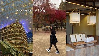 [korea vlog] autumn in seoul  exploring seongsu, shopping in hongdae, what i eat in korea