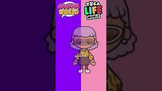 TOCA LIFE VS AVATAR WORLD️Which is Better? '#avatarworld #tocaboca #avatarworldgame #genderswap