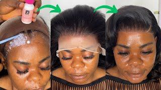 How To Install A Frontal Wig For BEGINNERS  From start to finish
