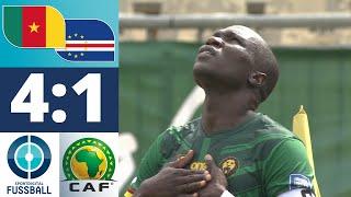 Aboubakar schießt die unzähmbaren Löwen zum Heimsieg! Kamerun heim souverän | Kamerun - Kap Verde