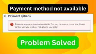 Woocommerce payment methods not showing  Problem Solution in 2024