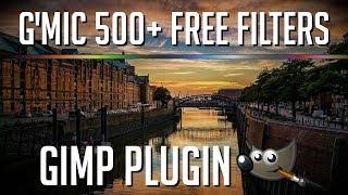 Over 500 Free Extra Filter Effects with G'MIC Plugin | GIMP Tutorial