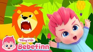 Âm thanh các loài vật | Animal Sounds Song | Hoạt hình 3D | Bebefinn Tiếng Việt - Nhạc thiếu nhi