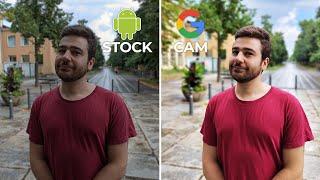 GCam vs Stock Android Camera! | VERSUS