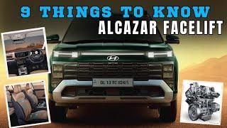 9 Things To Know About New Hyundai Alcazar | Hyundai Alcazar Facelift | Antique Auto Car