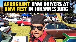 Arrogant BMW Drivers at BMW Fest in Johannesburg #carshow  #southafrica