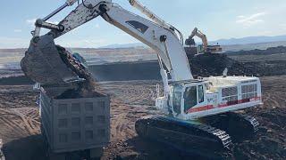 Caterpillar 385C Excavator Loading Mercedes & MAN Trucks - Interkat SA