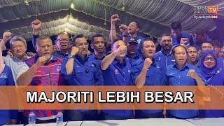 Menang tak rasmi - Barisan Nasional pertahan DUN Mahkota