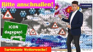 GFS bis 50 cm Schnee, ICON fast nix. Wie viel Winter gibt's wirklich? Sturm, Glätte, Hochwasser