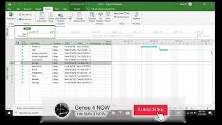 Microsoft Project - Recurring Tasks - For Grad School Projects - Quick and Easy!