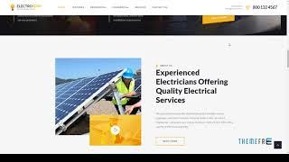 ElectroServ Electrical Repair Service        | Free Template  Traffor