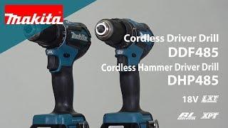 Makita Cordless Driver Drill  DDF485 Cordless Hammer Driver Drill  DHP485