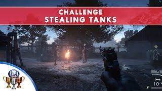 Battlefield 1 Codex Entry Challenge - Stealing Tanks - Steal Engine Parts Undetected on Breakdown