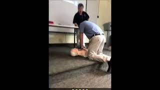 guy slaps cpr mannequin #shorts