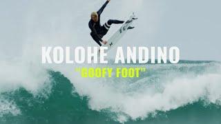 Kolohe Andino as a Goofy Foot