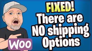 FIXED: There are no shipping options available: Woocommerce with Free Shipping and Flat Rate.