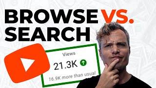 Browse Vs Search Traffic (Which Is Best?) | YouTube Automation