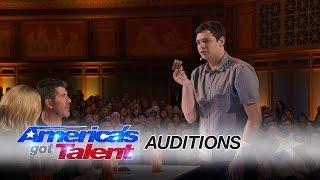 Steven Brundage: Magician Stuns Simon Cowell with Rubik's Cube Tricks - America's Got Talent 2016