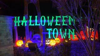 10 Days Before Halloween! Walkthrough of Halloween Town (4K)