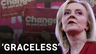 ‘Liz Truss was graceless’: Truss loses her seat and cannot accept defeat
