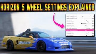 Advanced Wheel Settings Guide | Forza Horizon 5 w/ Logitech & Thrustmaster