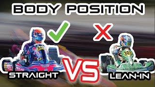 BODY POSITION While driving. Is it better to "Lean-in" or "Lean-out"