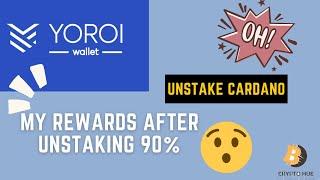 cardano staking rewards even after unstaking (very useful)