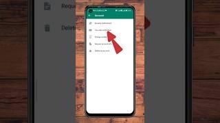 How to enable two step verification in WhatsApp #shorts #whatsapp