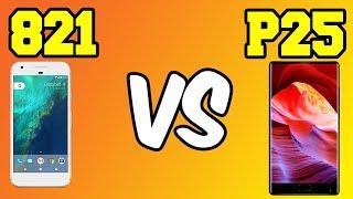 Snapdragon 821 vs Helio P25  Google Pixel XL vs Vernee Mars Pro!  [4K]