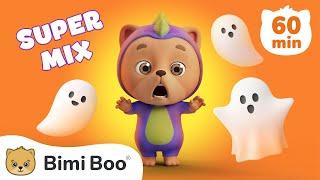 1-Hour Non-Stop Kids Song Mix | Bimi Boo Preschool Learning for Kids