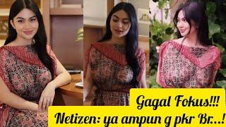 Ariel Tatum Tampil Cantik Dgn BatikNya,,Netizen Heboh Seolah2 Tdk Pke Br.....!