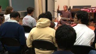 North Indian Master Musician Teaches at Stanford