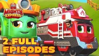 2 FULL EPISODES  Octopus Express & Get That Goat!   Mighty Express Season 2!