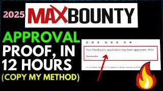 MaxBounty Account Approval & CPA Marketing Guide || 2025 Updated || Profit lab