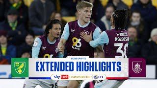 Norwich City vs. Burnley: Extended Highlights | EFL Championship | CBS Sports Golazo