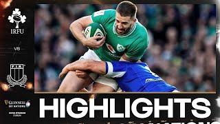 HIGHLIGHTS | ️ IRELAND V ITALY  | 2024 MEN'S GUINNESS SIX NATIONS RUGBY