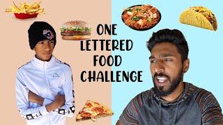 EATING ONLY ONE LETTERED FOOD FOR 24 HOURS | മലയാളം | VibeZon