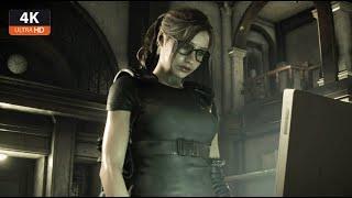 Claire STARS Black Version MOD 4K Part 1 Resident Evil 2 Remake %