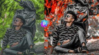 Picsart New Background Colour Change Secret Trick-Picsart Editing Background Colour Change