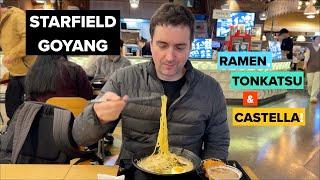STARFIELD GOYANG revisited - Tonkatsu, Ramen and Cake Taste Test!
