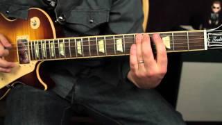 Blues Guitar Lessons - Freddie King, SRV, Jeff Beck, "Going Down" Gibson Les Paul