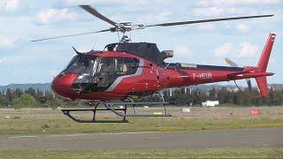 AIRBUS HELICOPTER  H125 STARTUP & TAKE OFF