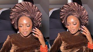 FULL FAN GELE ( DIY SERIES ) #diy #makeup #turban #howto #geletutorial #howtotiegele #ennygelecraft